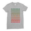 ugly christmas Ladies Fitted T-Shirt