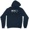 v1 eat sleep code Unisex Hoodie