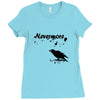 nevermore Ladies Fitted T-Shirt