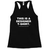 This is a Designer T-Shirt Racerback Tank