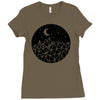 geometric sky Ladies Fitted T-Shirt