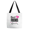 best friends forever Tote Bags