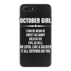 Super October Girl iPhone 7 Plus Case