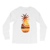 pineapple and beach Long Sleeve Shirts