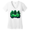 creeper squad Women's V-Neck T-Shirt