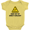 keep out of direct sunlight Baby Bodysuit