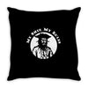 blackbeard pirate ship Throw Pillow