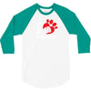 I Love Bulldogs 3/4 Sleeve Shirt