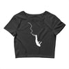 bungeejumping bungeespringen fun sport hobby freizeit extremsport Crop Top