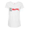 may the panda force be with you Maternity Scoop Neck T-shirt