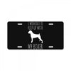 workout License Plate