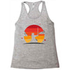 Samurai Sunset Racerback Tank