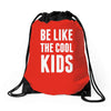 be like the cool kids Drawstring Bags