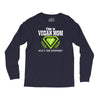 vegan mom's are superheroes! Long Sleeve Shirts