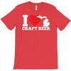 ladies i love michigan craft beer T-Shirt