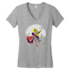 minion dracula Women's V-Neck T-Shirt