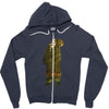 Bear in The Forest Zipper Hoodie