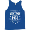 original parts vintage established 1958 perfectly aged Tank Top