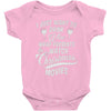 drink wine &amp; watch christmas movies Baby Bodysuit