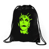 alien sex fiend Drawstring Bags