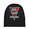 jurassic park raptor natural Baby Beanies