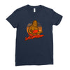 sasqwatch Ladies Fitted T-Shirt