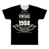 premium vintage 1958 classic perfectly aged limited edition All Over Men's T-shirt