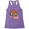 monster burger Racerback Tank