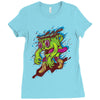zombie cup Ladies Fitted T-Shirt