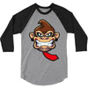 monkey (2) 3/4 Sleeve Shirt