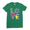 love teal best trending Ladies Fitted T-Shirt