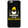Trainning To Go Super Saiyan iPhone 6/6s Case