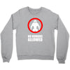 no humans allowed district 9 Crewneck Sweatshirt
