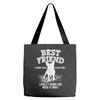 Best Friend Pug Tote Bags