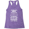 I Am A July Women Racerback Tank