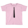 piano tie Toddler T-shirt