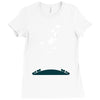 fail whale Ladies Fitted T-Shirt