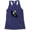 Wolf And Human Racerback Tank
