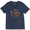 dorp bear V-Neck Tee