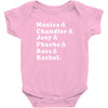 Friends Tv Show Baby Bodysuit