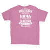 Super Cool Nana Of A Freaking Awesome Grandson Youth Tee