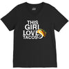 This Girl Loves Tacos V-Neck Tee