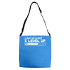 level up birthday Adjustable Strap Totes