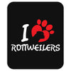 I Love Rottweilers Mousepad