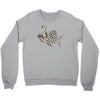 animal fishing tee graphic Crewneck Sweatshirt