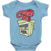 wong's noodles Baby Bodysuit