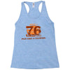 rule 76 play like a champion Racerback Tank