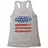 us flag Racerback Tank
