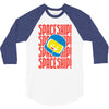 spaceship 3/4 Sleeve Shirt