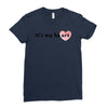 its my Heart Ladies Fitted T-Shirt